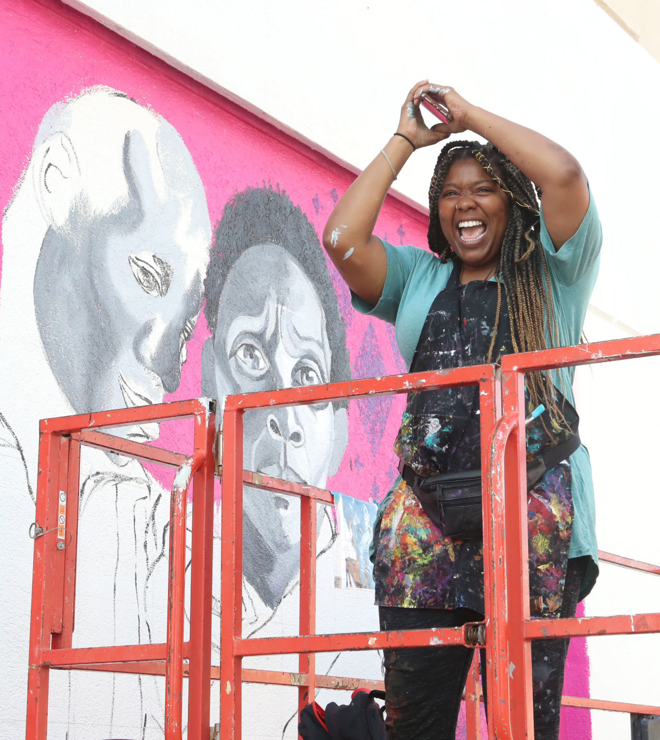 Adding color to the city, one building at a time